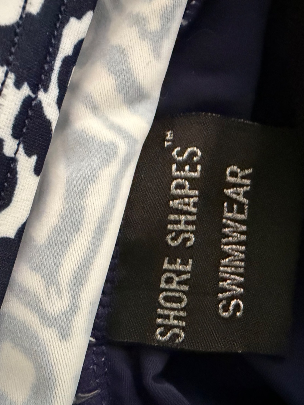 Bathing suit / swim suit. NWT. Blue and white shaping. Size 12 - Picture 7 of 7